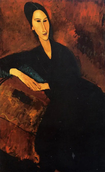 Reproduction du tableau « Anna Zborowska - Amedeo Modigliani » par Alpha Reproduction en peinture à l’huile