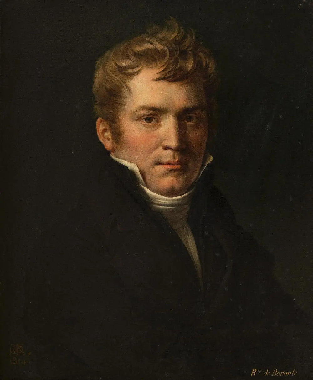Portrait de Prosper de Barante - Anne-Louis Girodet - Alpha Reproduction