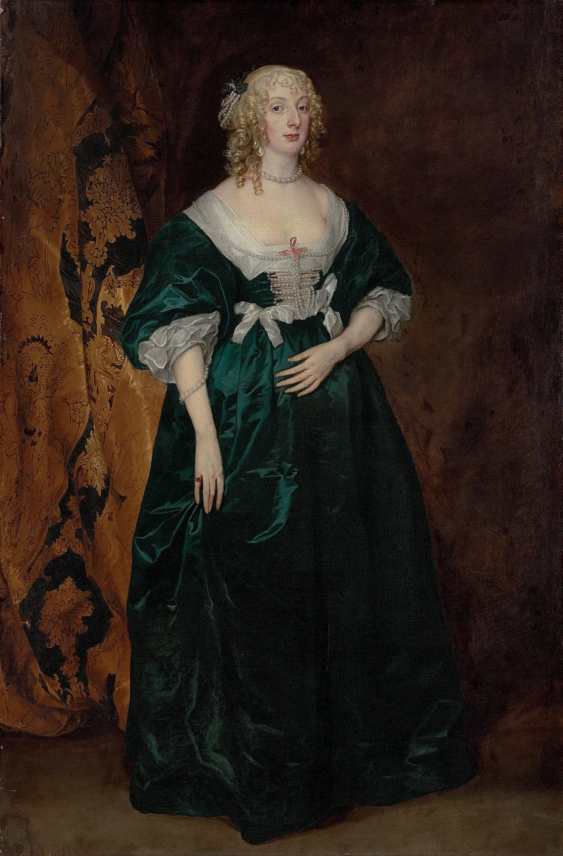 Portrait d’Anne Sophia comtesse de Carnarvon - Antoine van Dyck - Alpha Reproduction