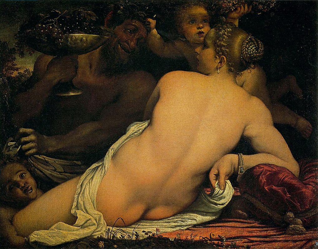 La Bacchante - Annibale Carracci