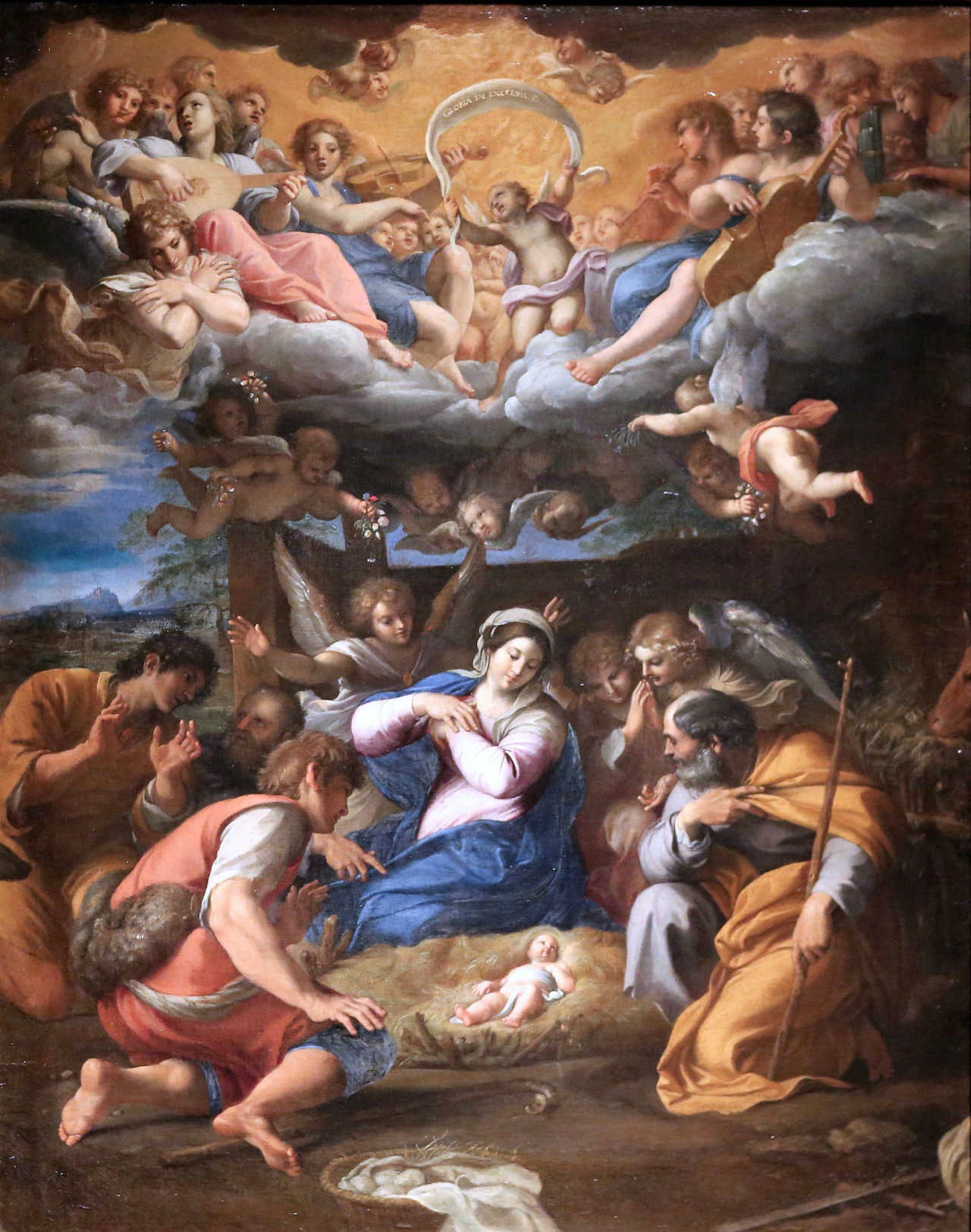 L’Adoration des bergers - Annibale Carracci