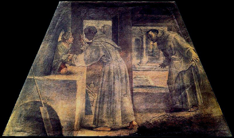 San Diego sauve le garçon endormi dans le four - Annibale Carracci