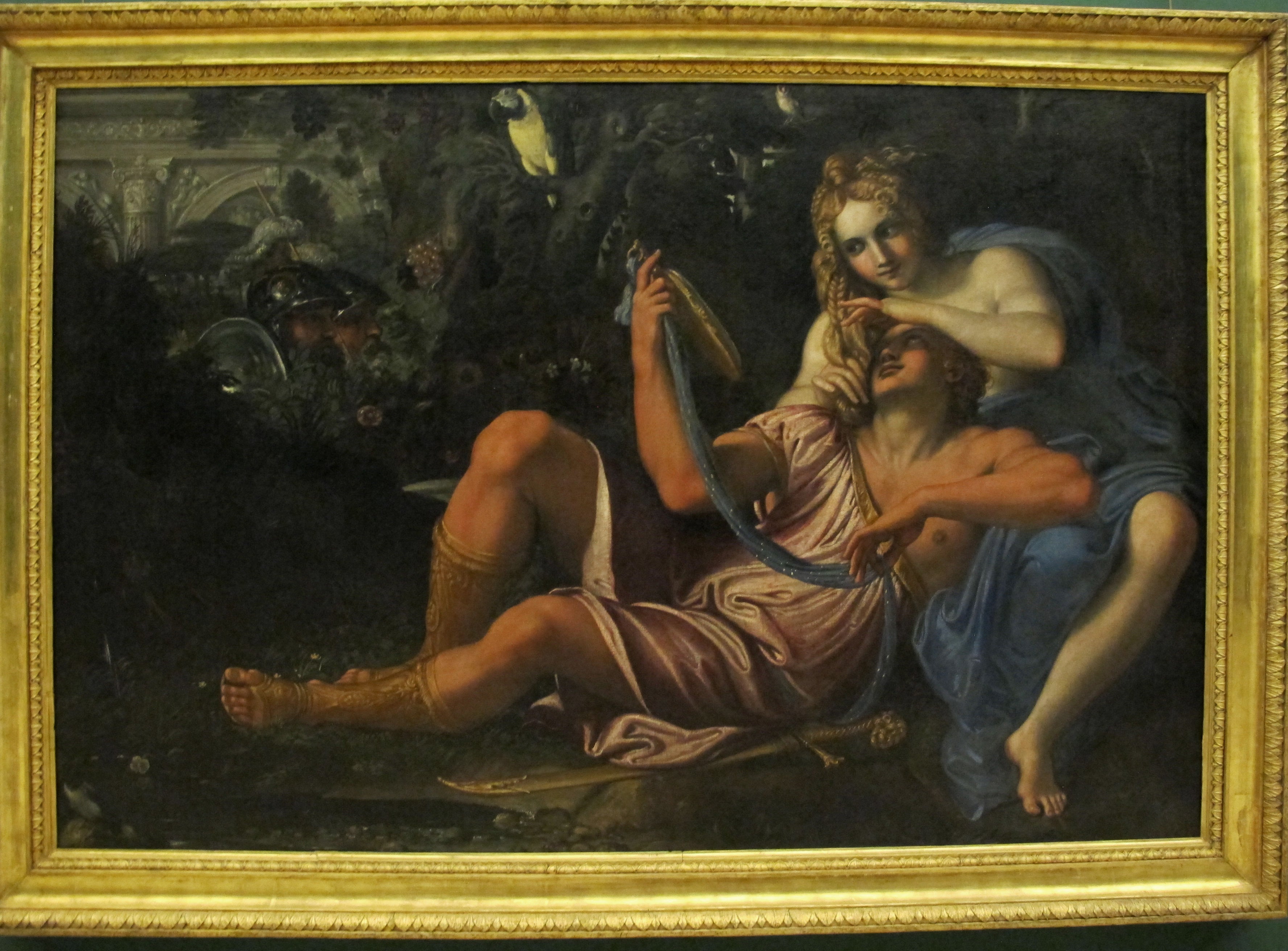 Renaud et Armide - Annibale Carracci