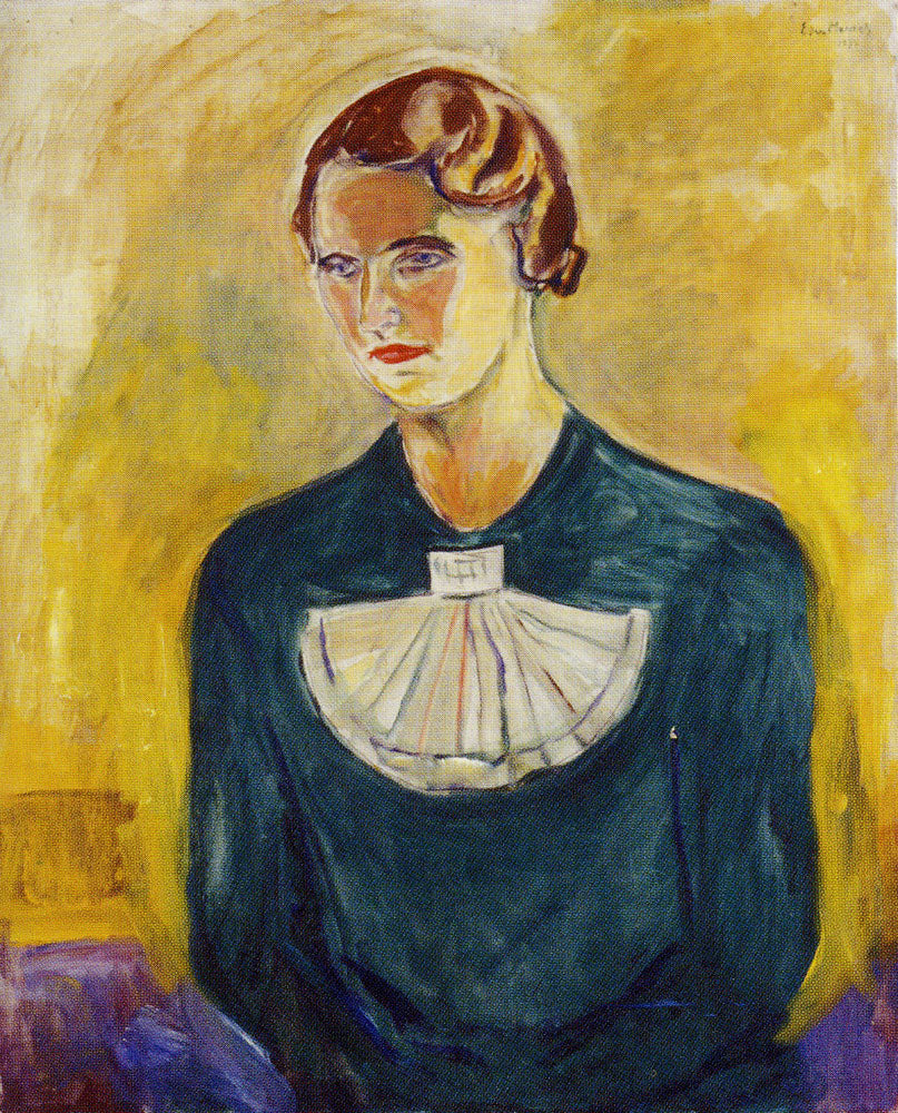 Reproduction du tableau « Annie Stenersen - Edvard Munch » par Alpha Reproduction en peinture à l’huile