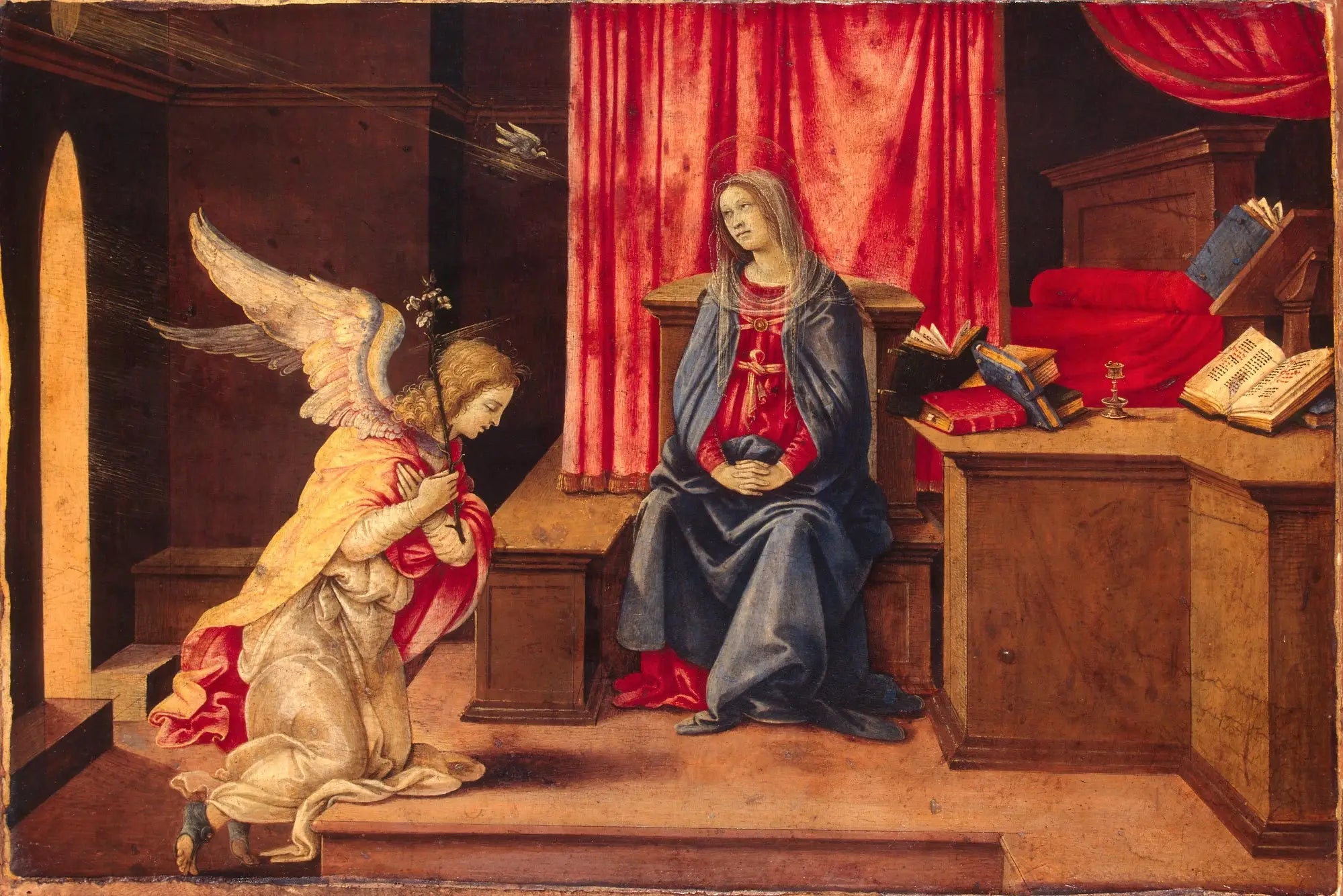 Annonciation - Filippino Lippi - Alpha Reproduction