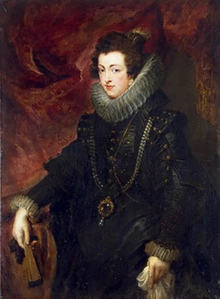 Portrait d’Élisabeth de Bourbon reine d’Espagne - Peter Paul Rubens - Alpha Reproduction