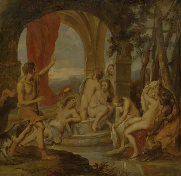 Diane et Actéon - David Teniers le Jeune - Alpha Reproduction