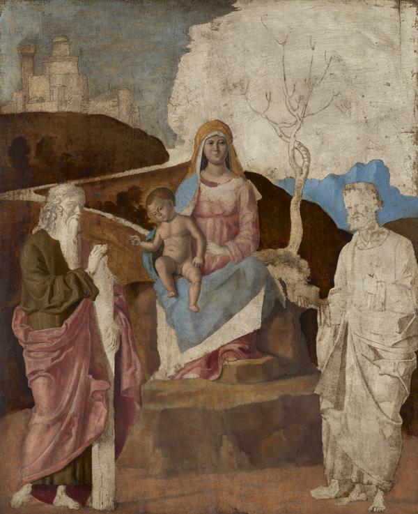 Vierge à l'Enfant avec saint André et saint Pierre - Cima da Conegliano