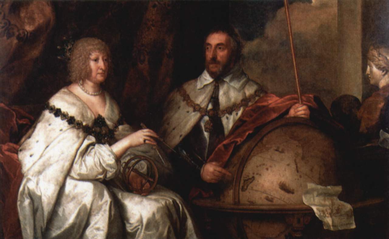 Le portrait malgache de Thomas Howard et de sa femme Aletheia Talbot - Antoine van Dyck