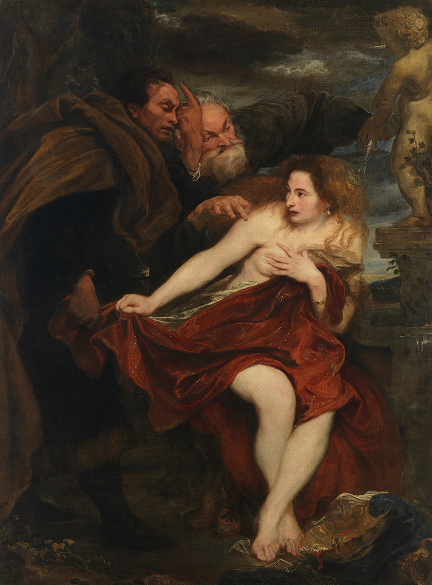 Suzanne et les vieillards - Antoine van Dyck