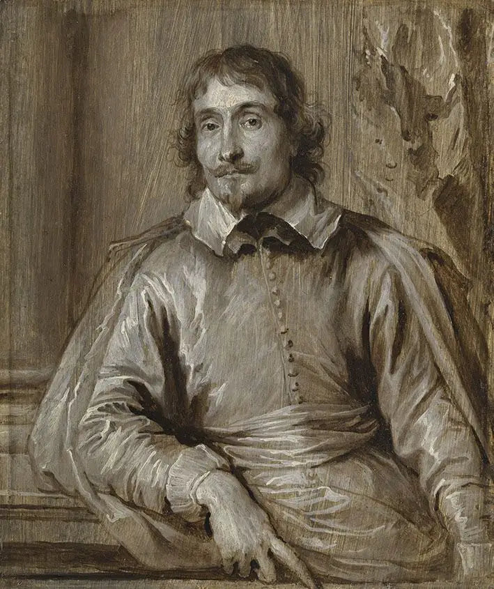 Portrait d’Alessandro Scaglia (grisaille) - Antoine van Dyck - Alpha Reproduction