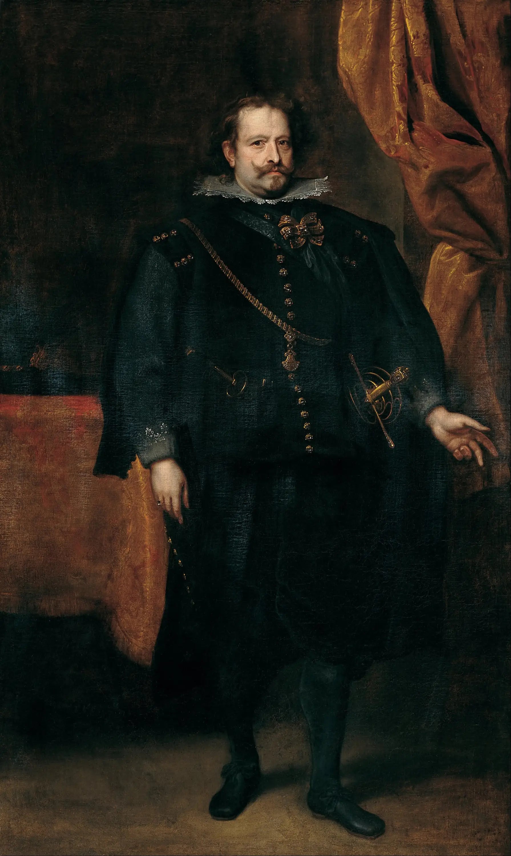 Diego de Mexía marquis de Leganés - Antoine van Dyck - Alpha Reproduction