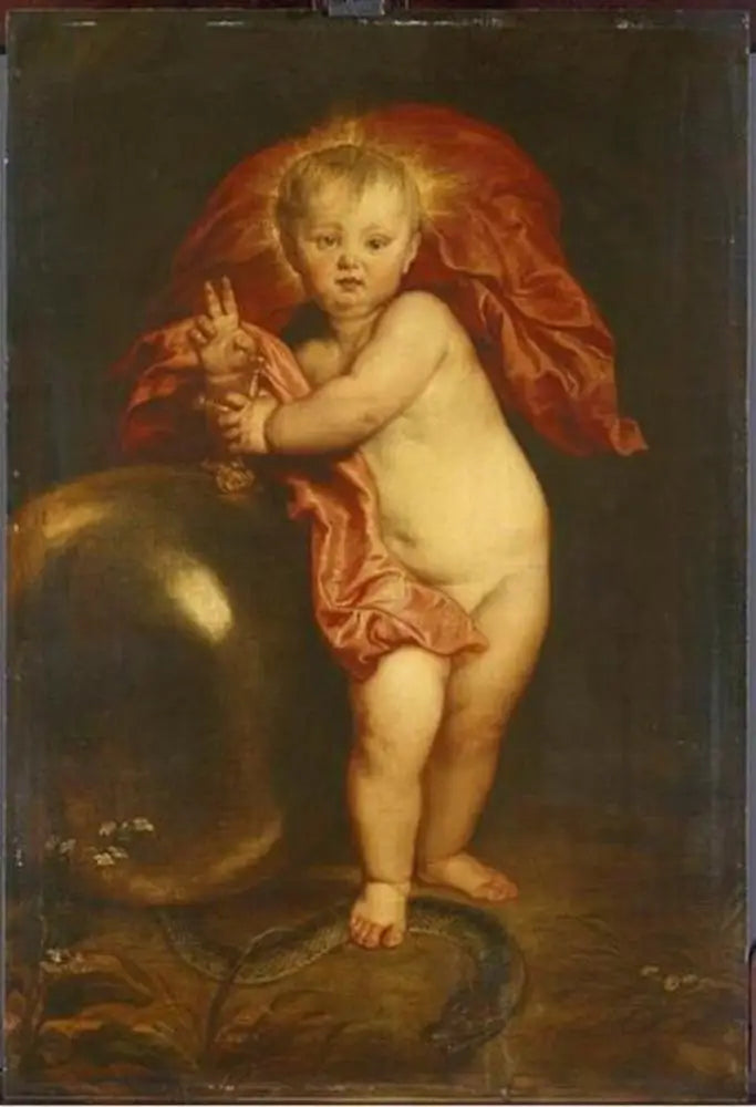 L’Enfant Jésus comme Rédempteur - Antoine van Dyck - Alpha Reproduction