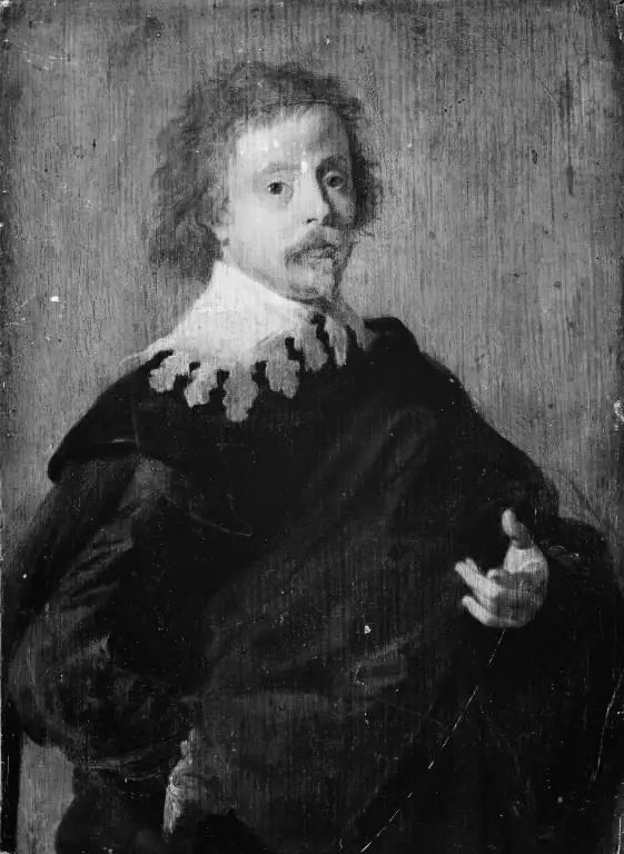 Portrait de Cornelis van Poelenburgh - Antoine van Dyck - Alpha Reproduction