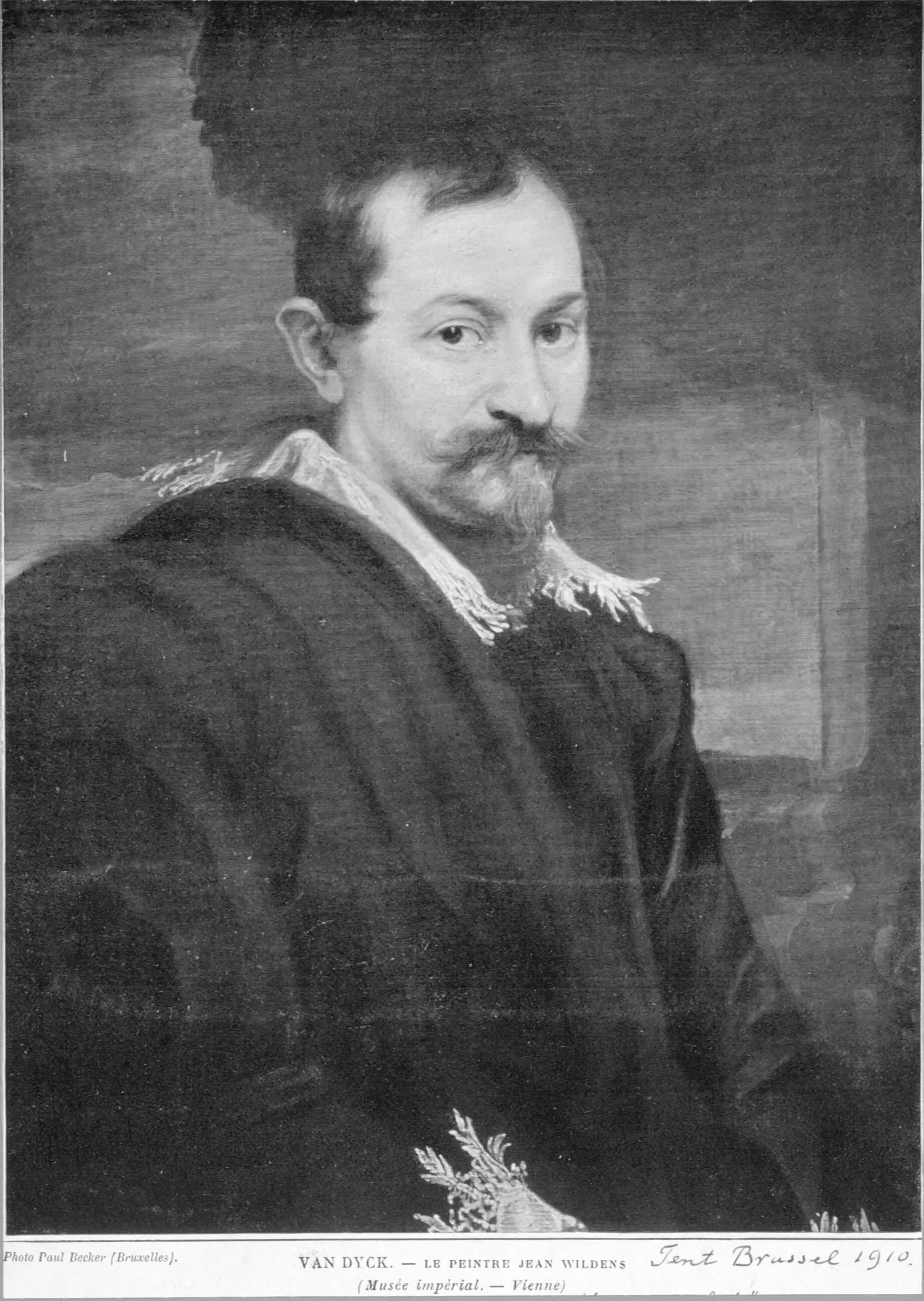 Portrait perdu de Jan Wildens - Antoine van Dyck - Alpha Reproduction
