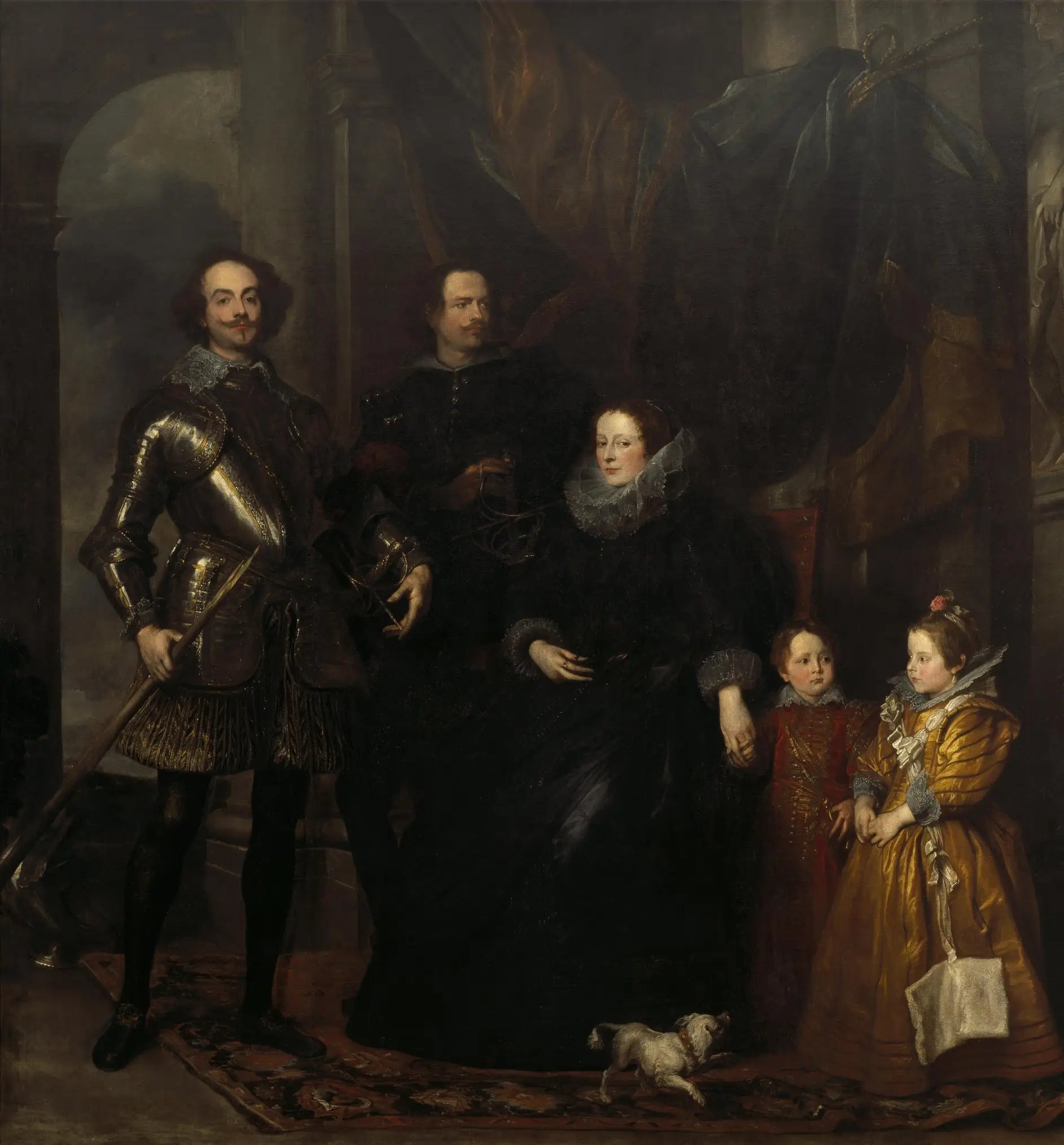 Portrait de la famille Lomellini - Antoine van Dyck - Alpha Reproduction