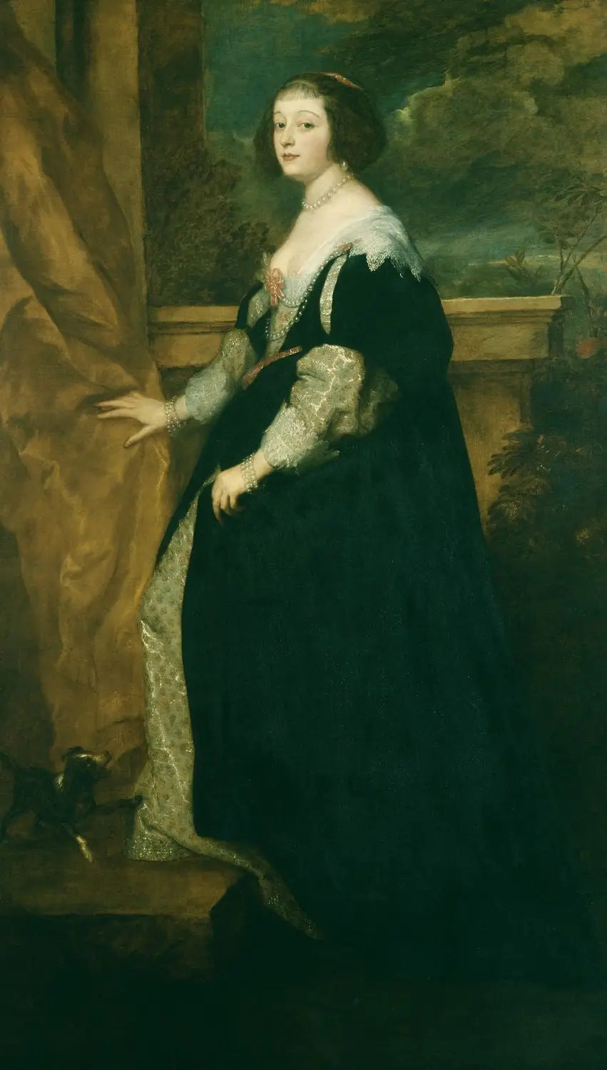 Portrait de Béatrice de Cusance princesse de Cante-Croix - Antoine van Dyck - Alpha Reproduction