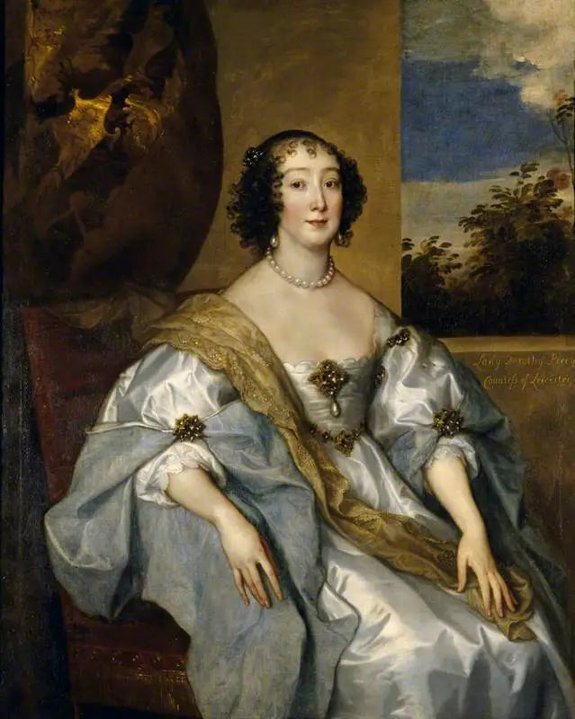 Lady Dorothy Percy comtesse de Leicester (1598-1659) - Antoine van Dyck - Alpha Reproduction