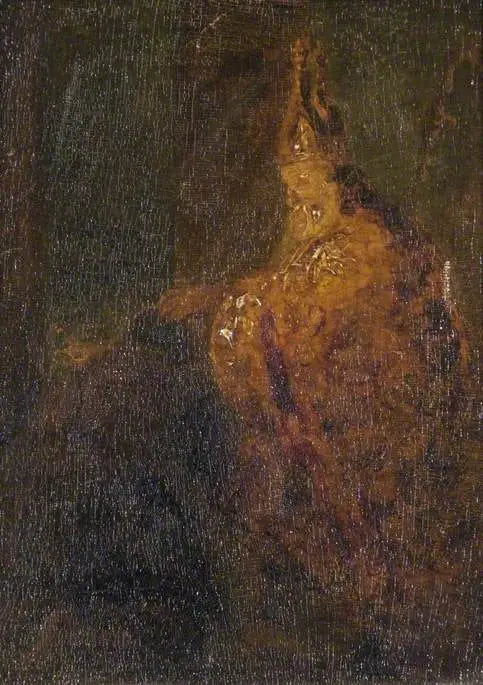 Un évêque bénissant un pénitent - Antoine van Dyck - Alpha Reproduction