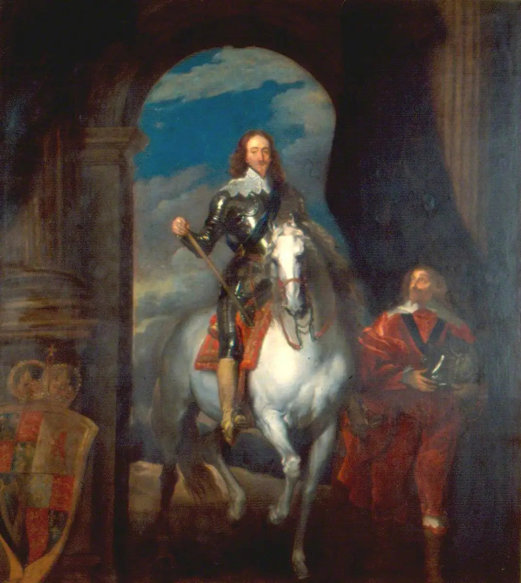 Charles Ier (1600-1649) à cheval - Antoine van Dyck - Alpha Reproduction