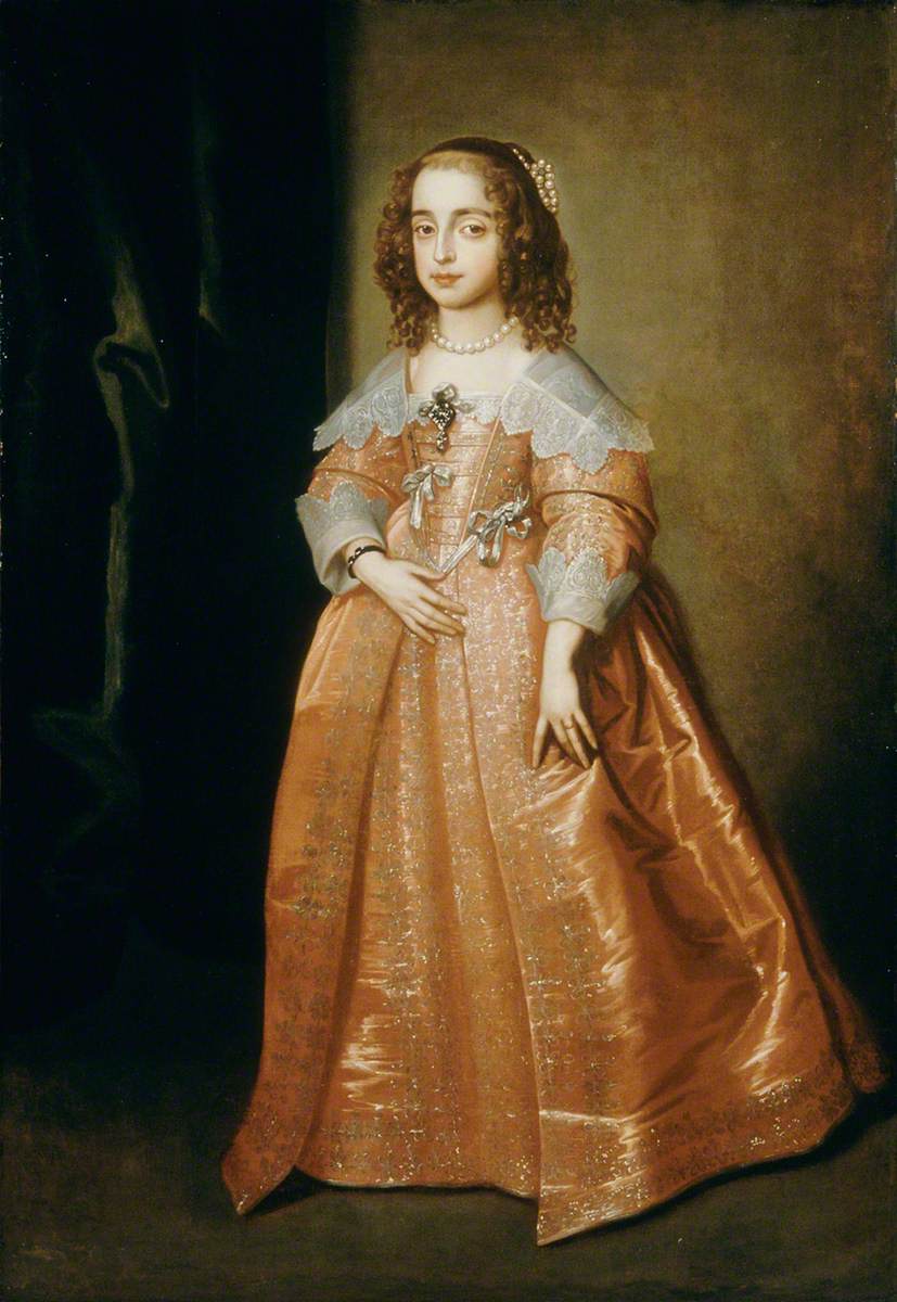 Marie, princesse d'Orange (1631-1660), fille de Charles Ier - Antoine van Dyck