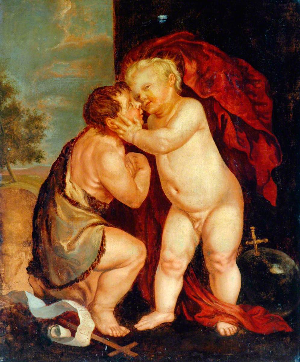 L'Enfant Jésus et saint Jean-Baptiste - Antoine van Dyck