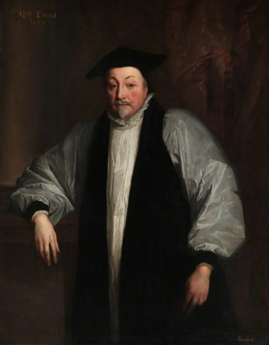William Laud (1573–1645) archevêque de Canterbury - Antoine van Dyck - Alpha Reproduction