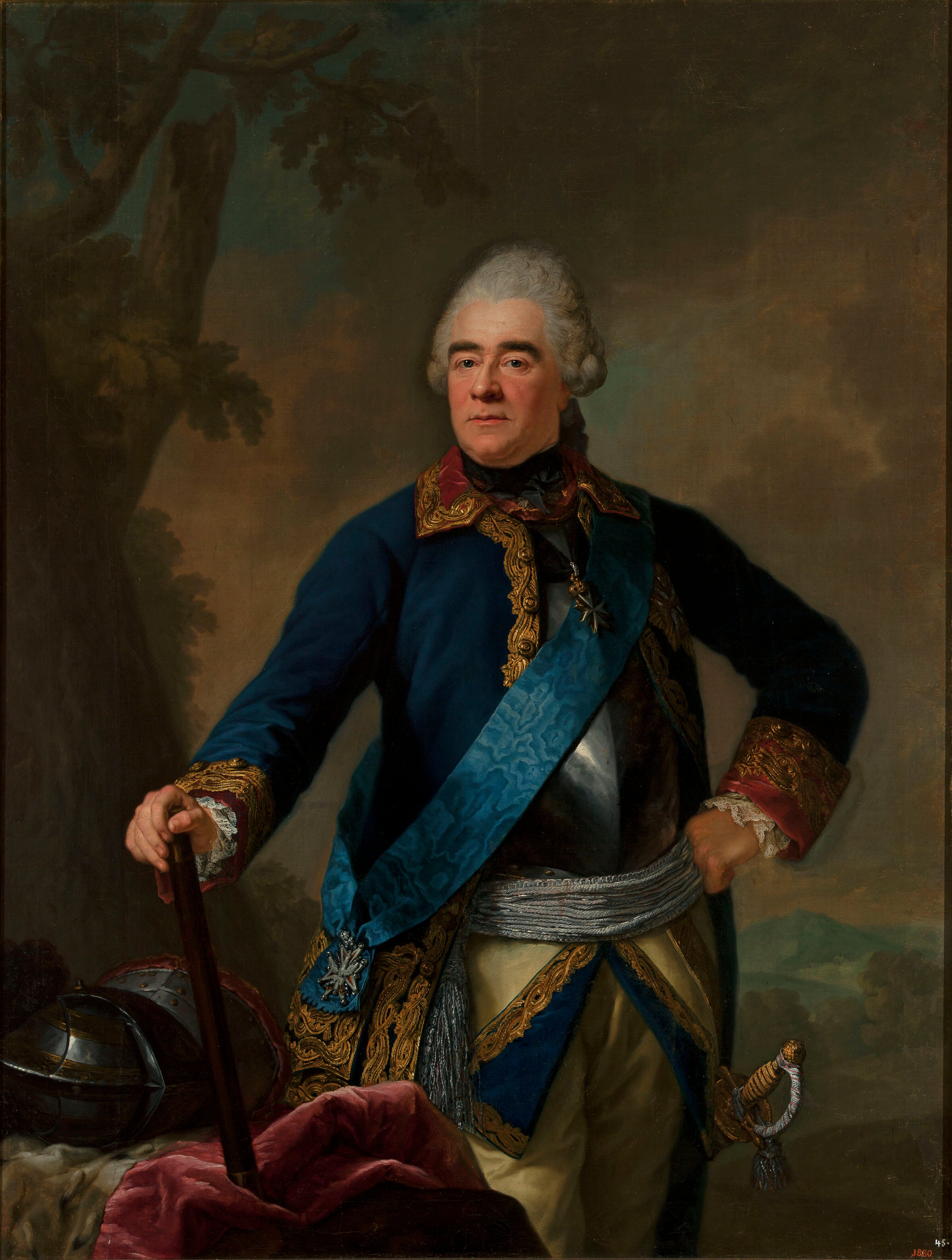 Portrait de Georg Sachs. - Anton Graff