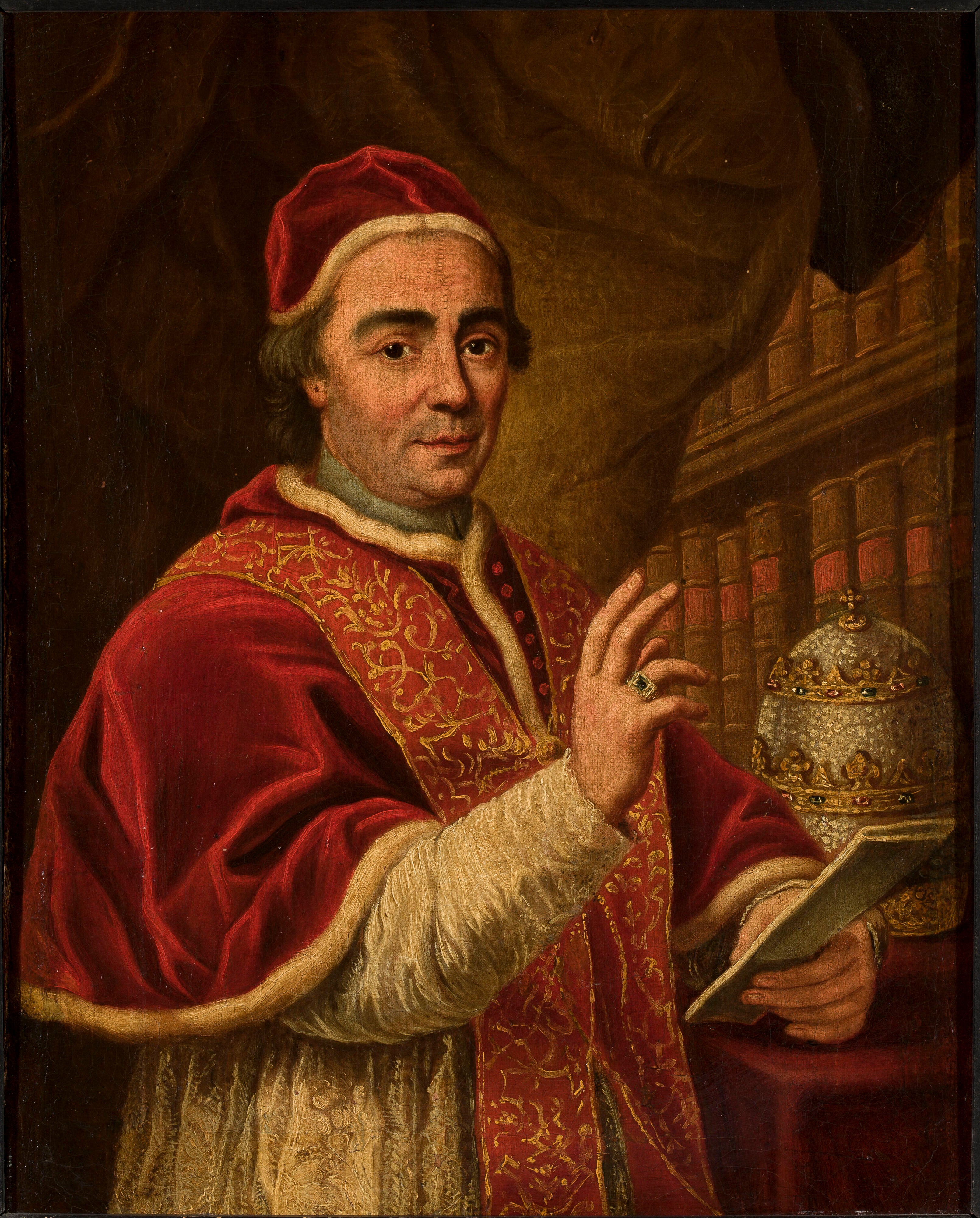 Portrait du pape Clément XIII - Anton Raphael Mengs