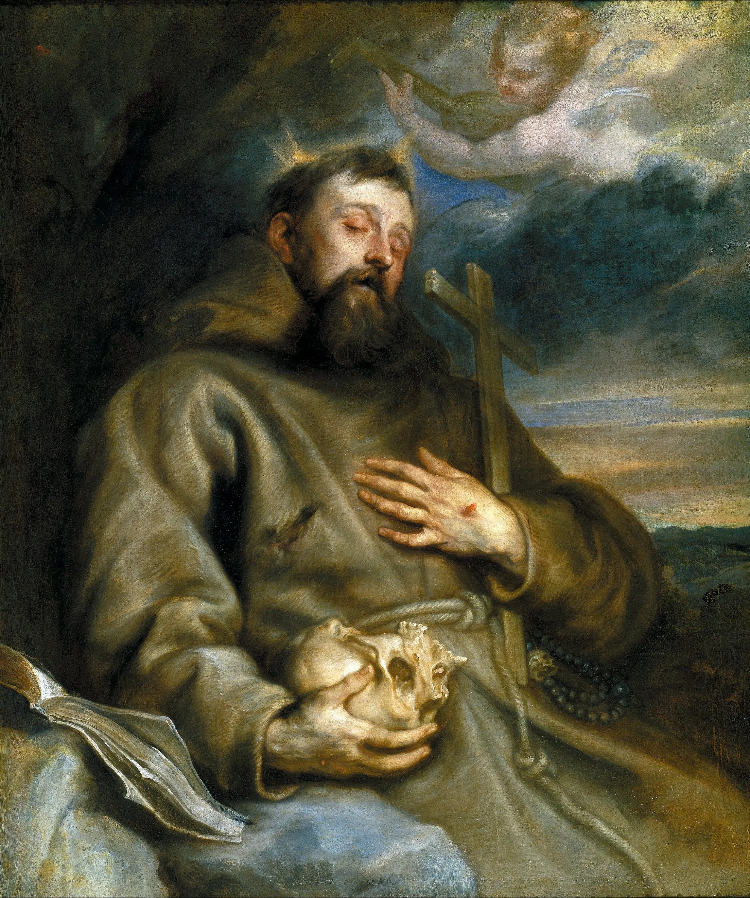 Saint François d’Assise en extase - Antoine van Dyck - Alpha Reproduction