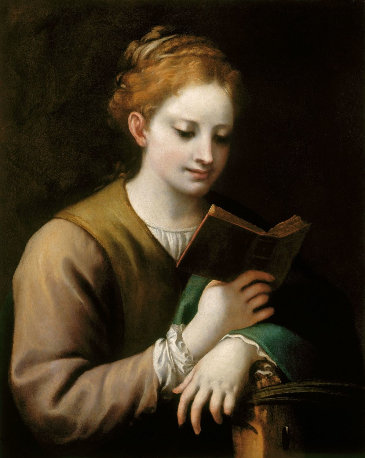 Sainte Catherine lisant - Antonio da Correggio