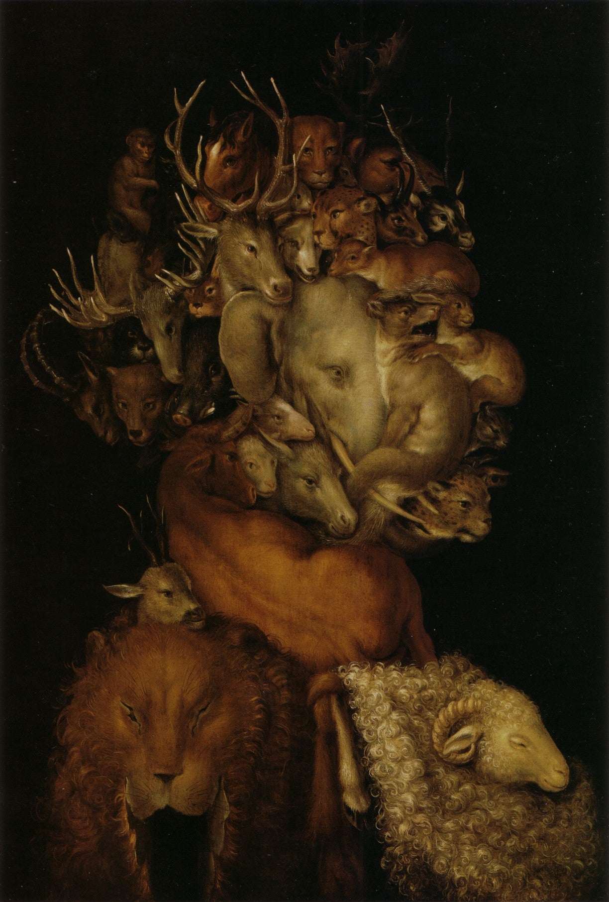 The Earth - Giuseppe Arcimboldo