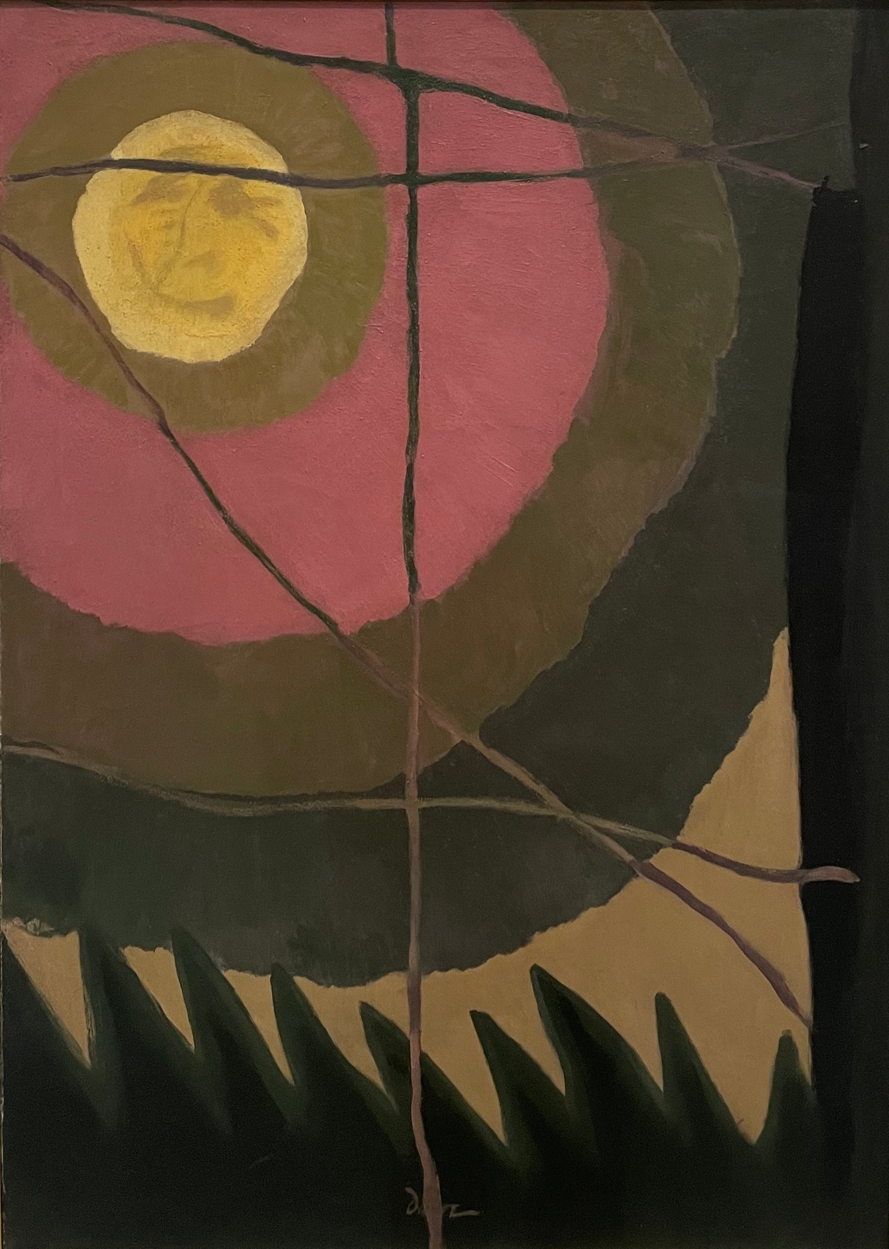 Lune de la ville - Arthur Dove