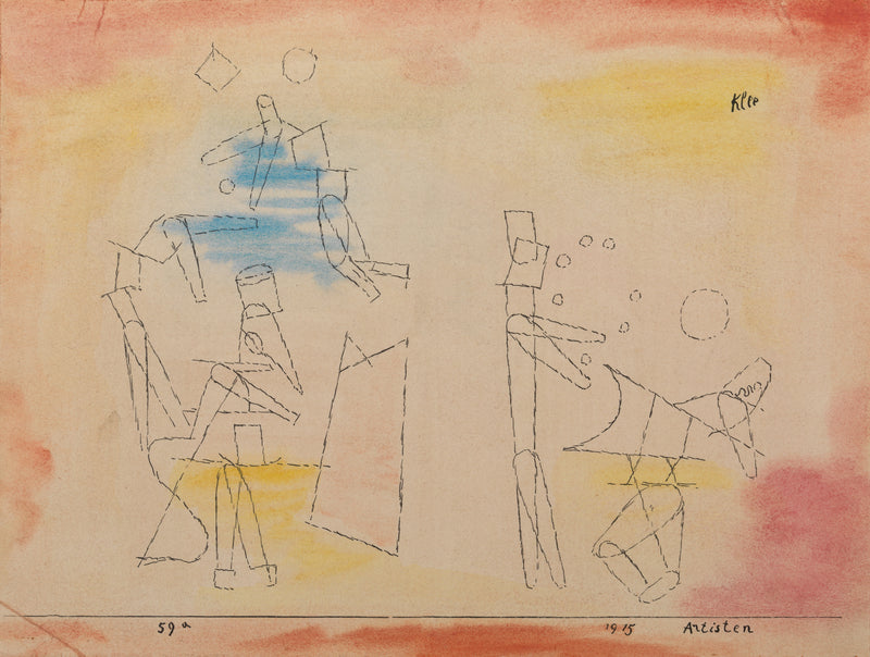 Acrobates - Paul Klee