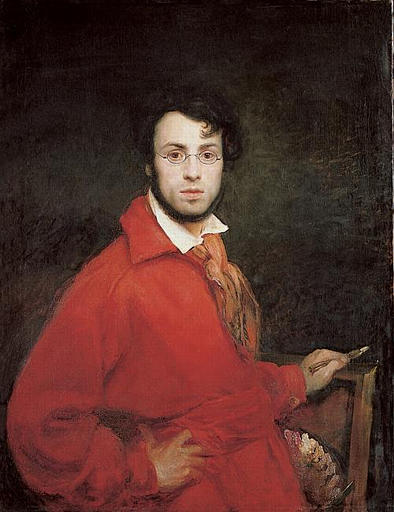 Portrait d'un artiste - Ary Scheffer