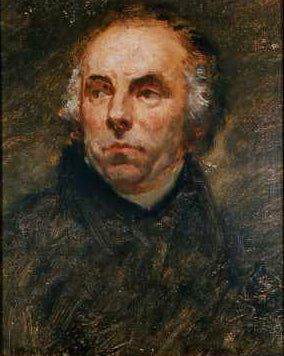 Portrait du graveur anglais Reynolds - Ary Scheffer
