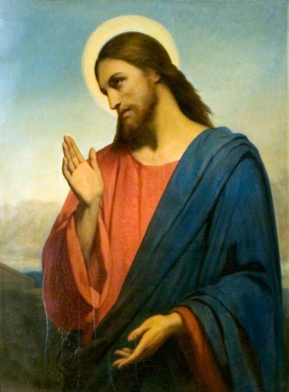 Le Christ pleurant sur Jérusalem - Ary Scheffer