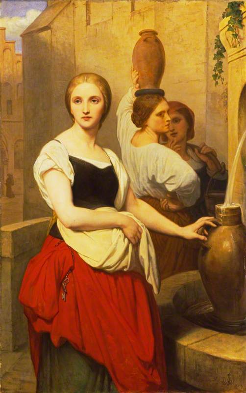 Marguerite à la fontaine - Ary Scheffer