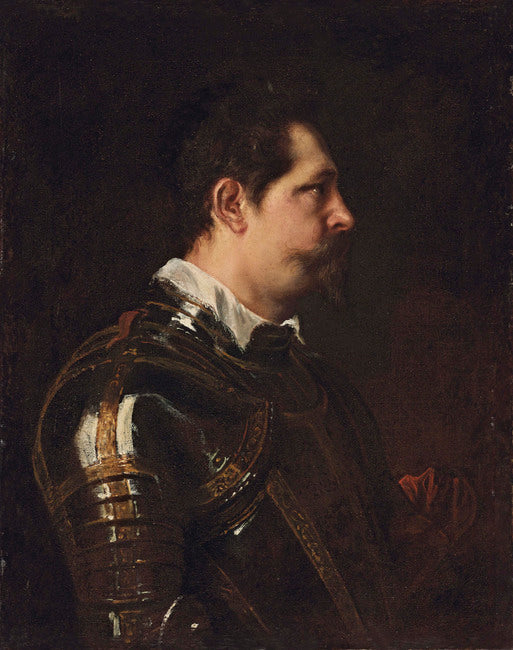 Portrait d'un soldat italien inconnu - Antoine van Dyck