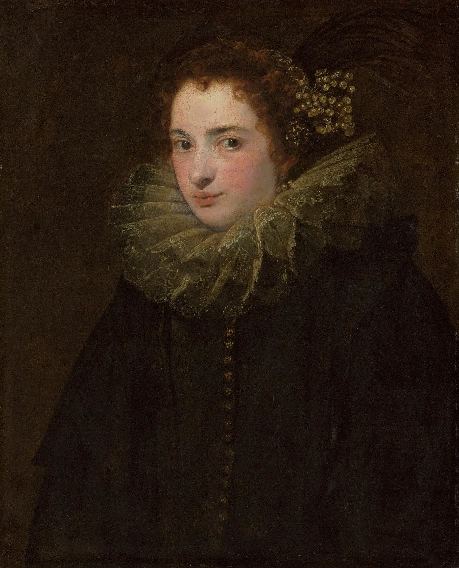 Portrait d’une noble femme - Antoine van Dyck - Alpha Reproduction