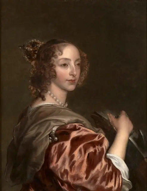 Henriette Marie de France - Antoine van Dyck - Alpha Reproduction