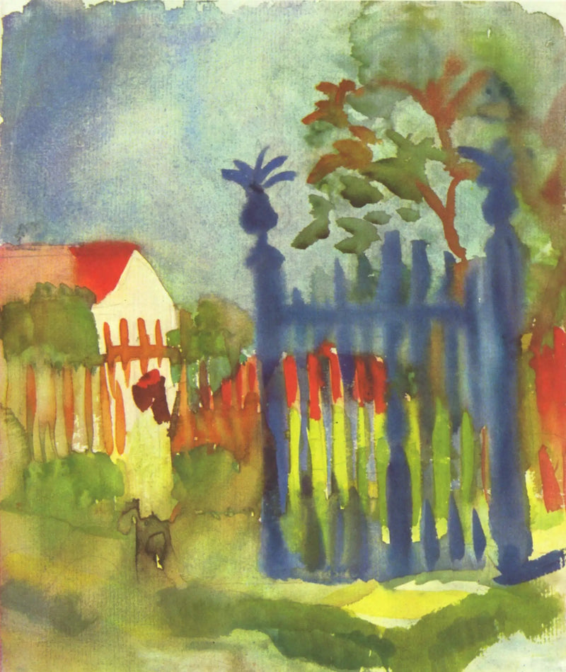 פורטל הגן - אוגוסט מקה