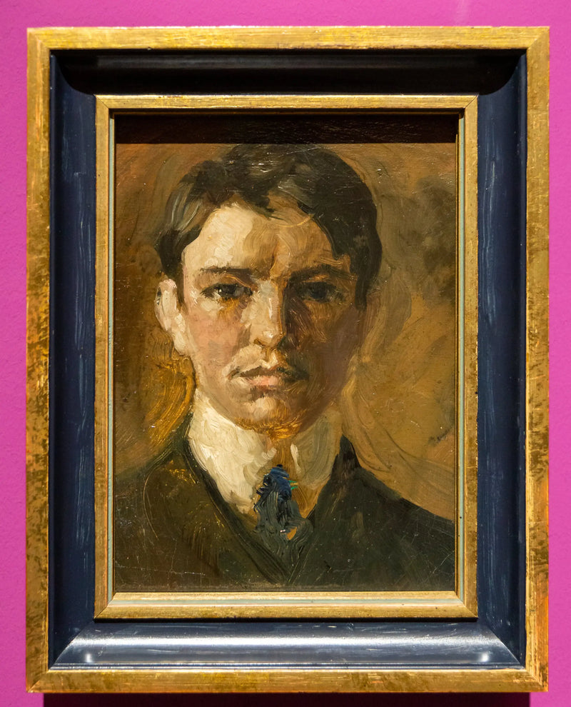 דיוקן עצמי, 1907 - אוגוסט מקה