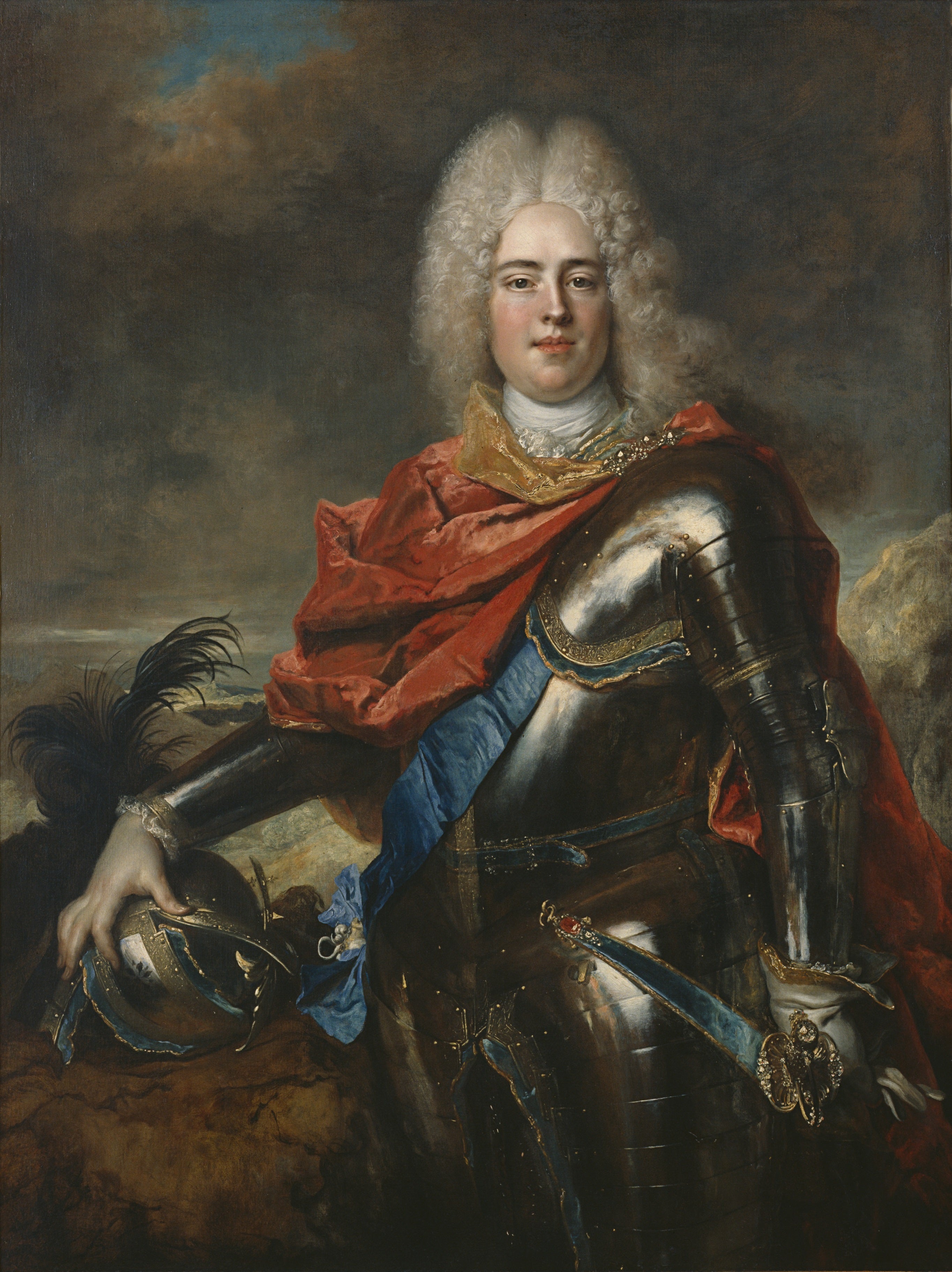 Le prince héritier Frédéric Auguste de Saxe - Nicolas de Largillière