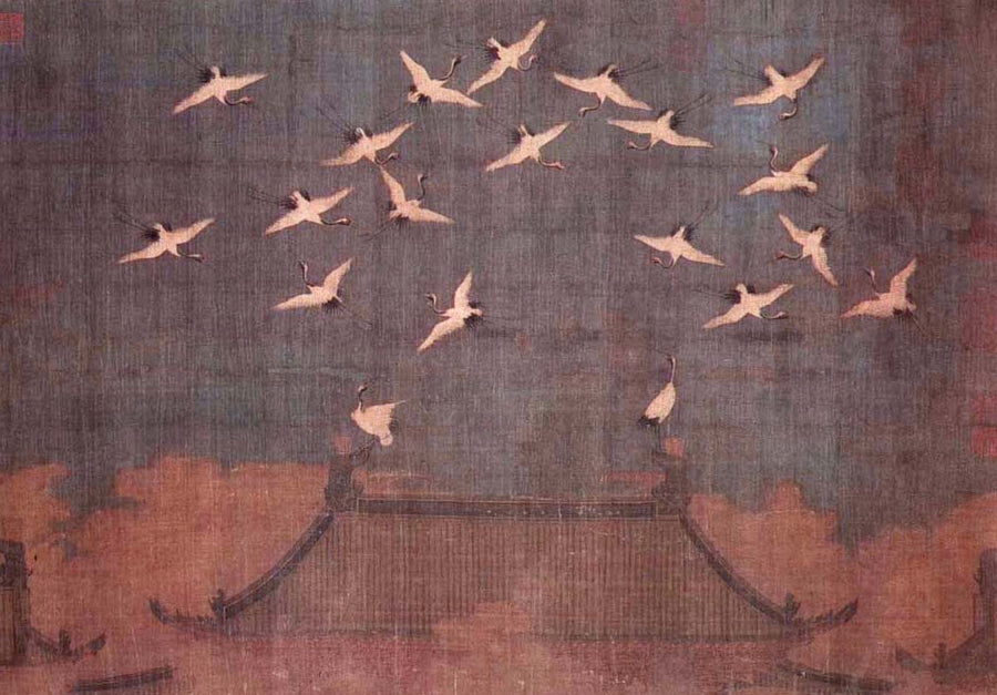 Grues de bon augure - Empereur Huizong