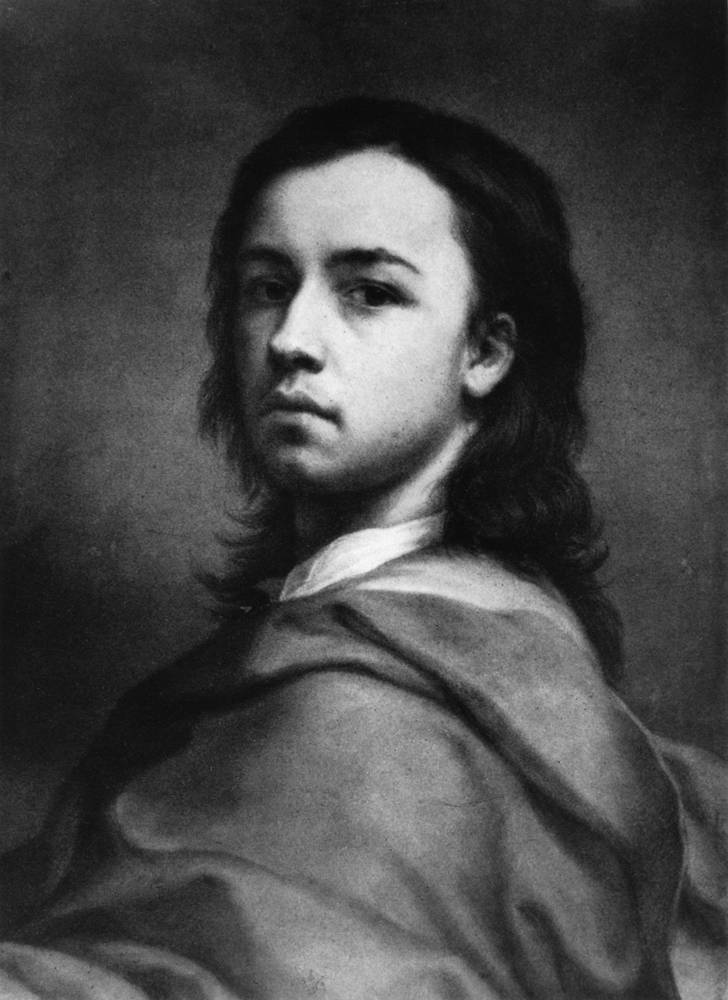 Autoportrait au manteau bleu - Anton Raphael Mengs