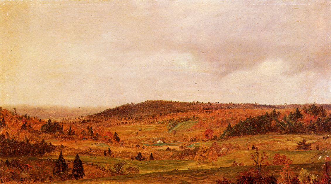 Pluie d'automne - Frederic Edwin Church