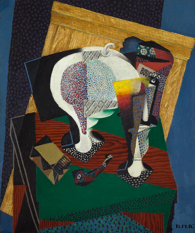 Le sucrier et les bougies - Diego Rivera