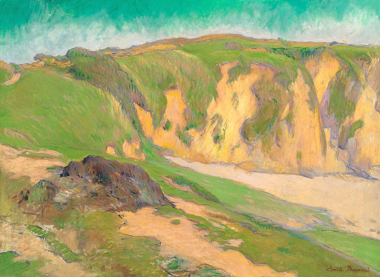 Falaises Le Pouldu - Émile Bernard - Alpha Reproduction