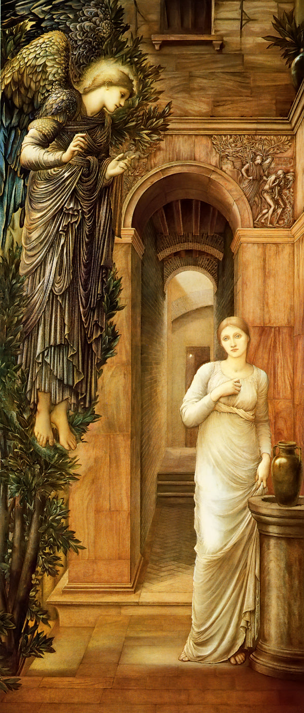 L'Annonciation - Edward Burne-Jones